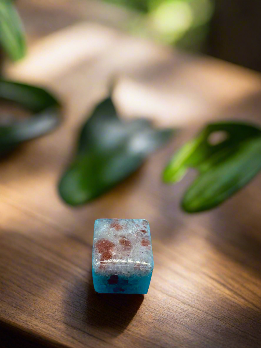 Tumbler Square Sunstone Incense holder