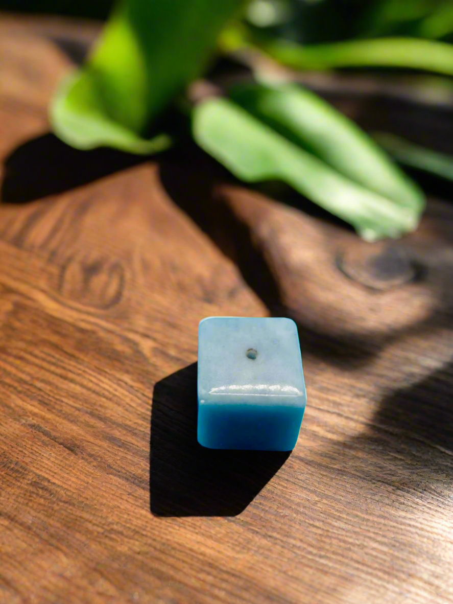 Tumbler Square Angelite Incense holder