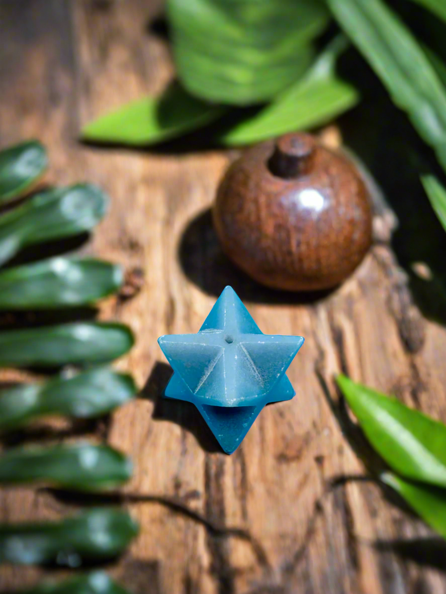 Merkaba Angelite incense holder