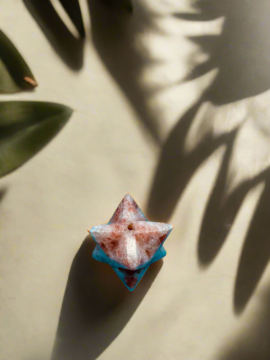 Merkaba Sunstone Incense holder