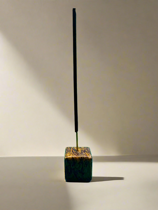 Tumbler Square Calligraphy Incense holder
