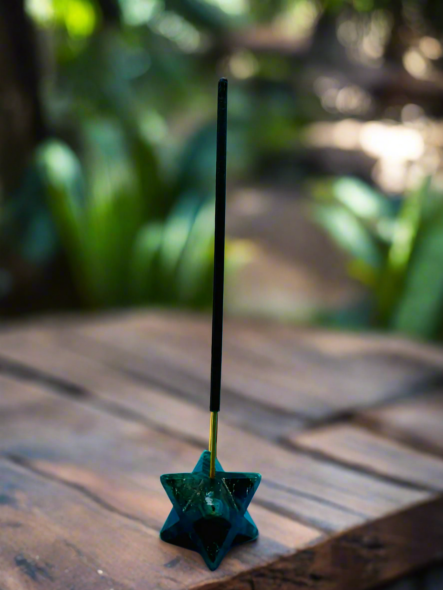 Merkaba Larkivite Incense holder