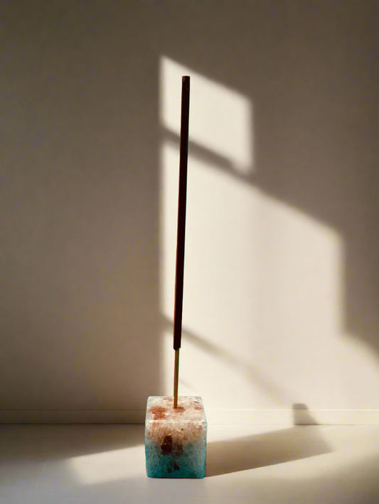 Tumbler Square Sunstone Incense holder