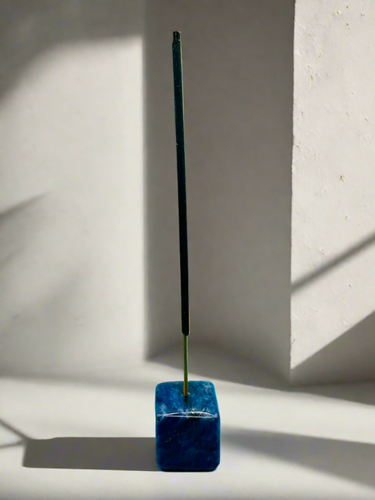 Tumbler square Sodalite Incense holder